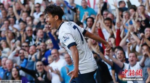  孙兴慜梅开二度热刺完胜维拉重返积分榜前三